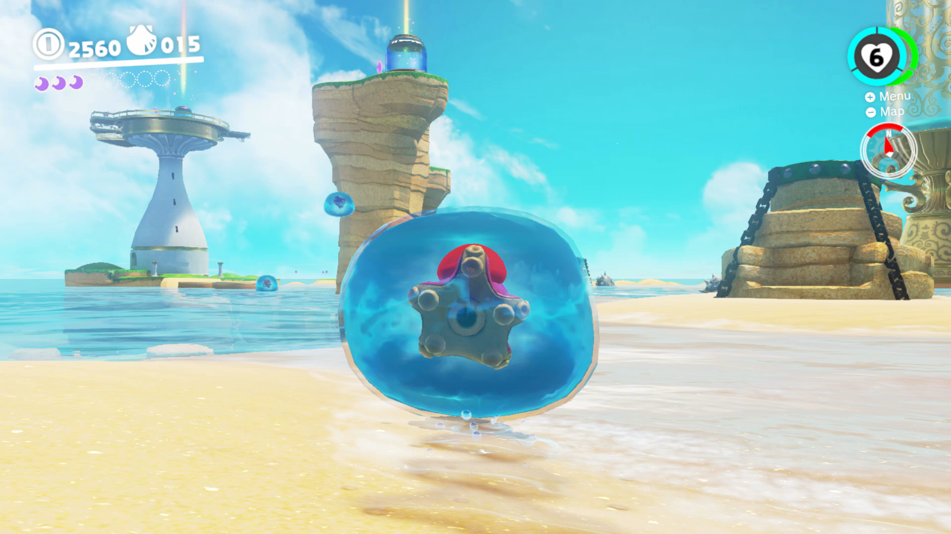 Super Mario Odyssey Seaside Kingdom Moon Locations All Secrets